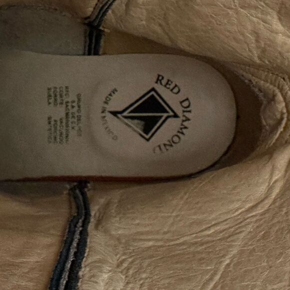 Red Diamond cowboy boots - Picture 6 of 10